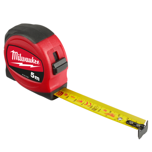 Milwaukee S5/19 mm slimline målebånd 5 m