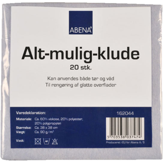 Abena Alt mulig klude 10 stk