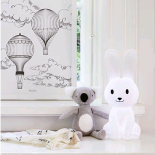 Petite Nuit kanin bordlampe