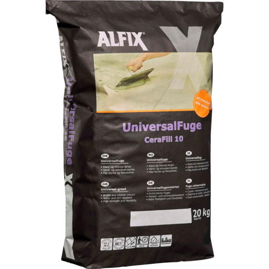 Alfix CeraFill 10 Colour 20 kg koksgrå