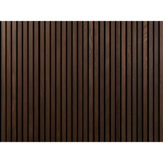 Fibrotech Premium akustikpanel 22x605x2440 mm smoked oak