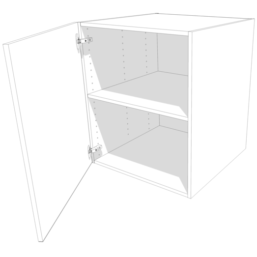 Multi-Living underskab hvid folie