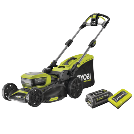 Ryobi RY36LMX46A-140 plæneklipper inkl. 1x 4Ah 36V MAX POWER batteri og lader