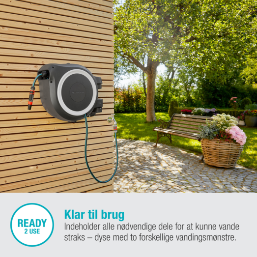 Gardena RollUp XL 35 vægslangeboks m/35 m slange