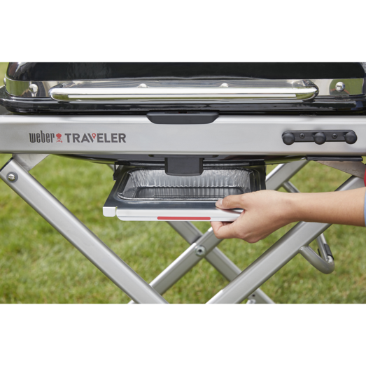 Weber Traveler gasgrill sort