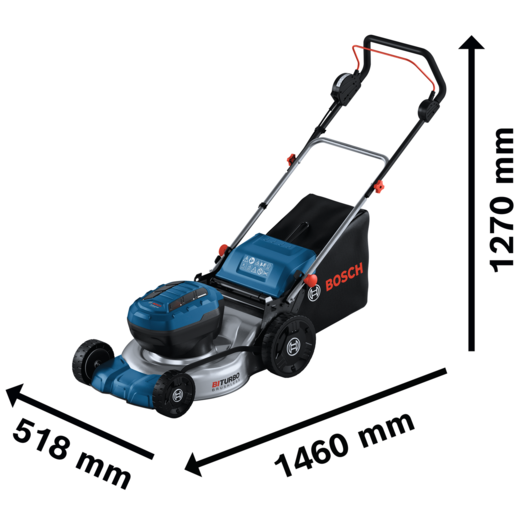 Bosch GRA 18V2-46 2x18V plæneklipper 46 cm solo