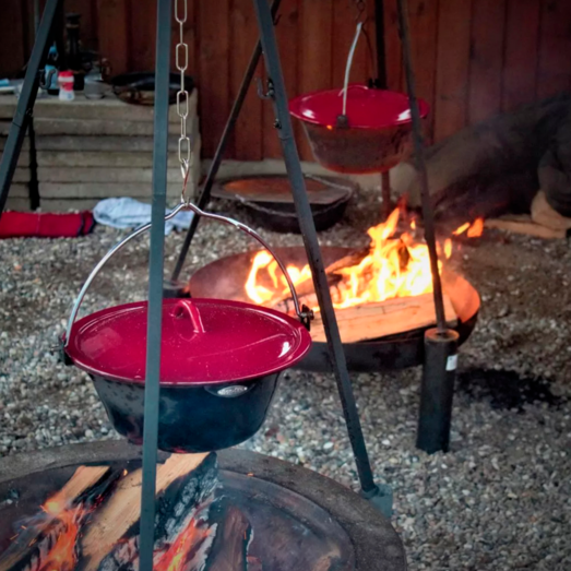 Bon-Fire gryde med låg, 6 liter