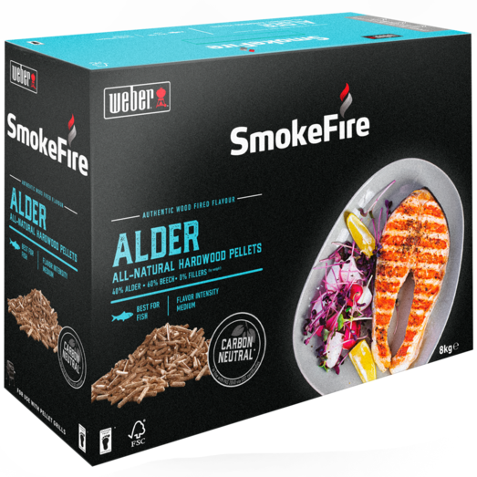 Weber SmokeFire træpiller el 8 kg