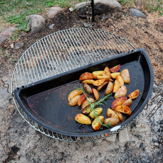 Bon-Fire halvform BBQ-pande, 57 x 29 cm