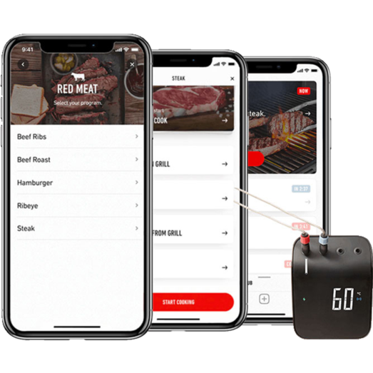 Weber Connect Smart Grilling Hub stegetermometer