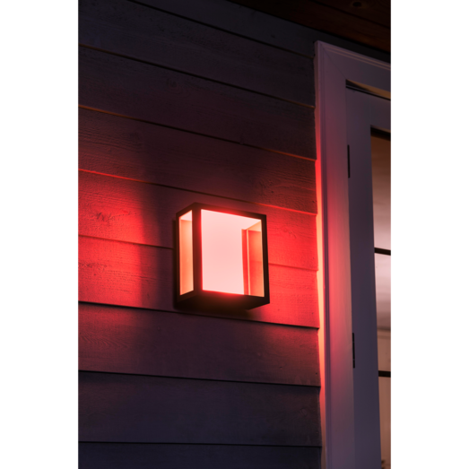 Philips Hue Impress udendørs væglampe sort