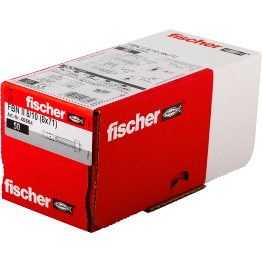 Fischer FBN II 8/10-71 betonanker 50 stk