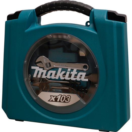 Makita D-42042 værktøjs bor- og bitssæt 103 dele