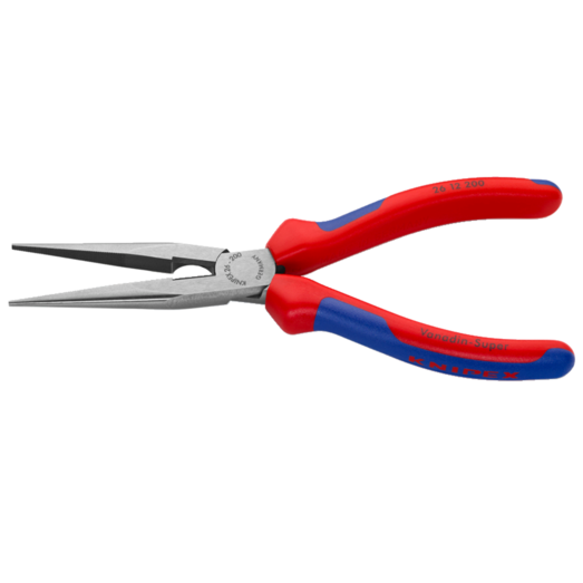 Knipex spidstang med skær og flerkomponent håndtag 200 mm