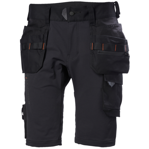 Helly Hansen Workwear Evolution håndværkershorts med hængelommer sort