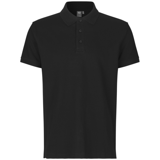 ID Stretch poloshirt sort