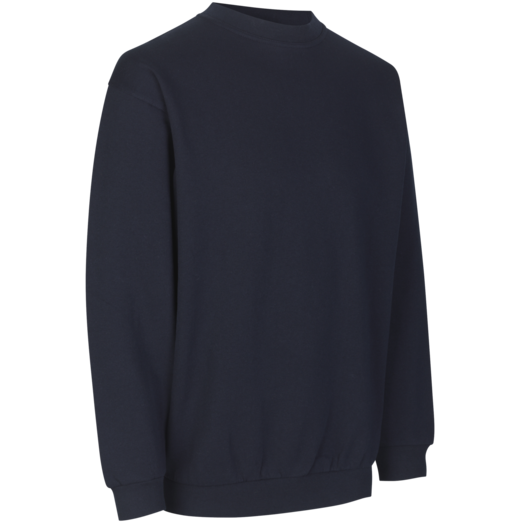 ID klassisk herre sweatshirt navy