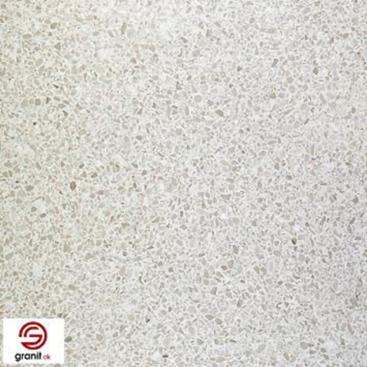 Terrazzo flise miami slebet overflade uden fas 40x40x1,5 cm