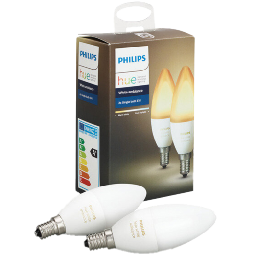 Philips Hue White ambiance dobbeltpakke E14 LED