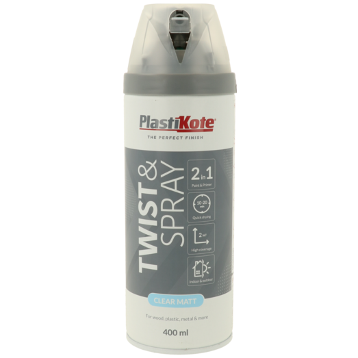 Plasti-Kote twist klarlak mat