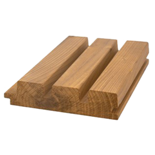 Triple shadow ThermoWood beklædning 32 x 140 mm gran