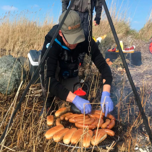 Bon-Fire basis bålsæt med BBQ-pande