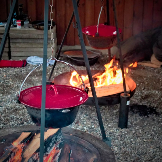 Bon-Fire gryde med låg, 8 liter