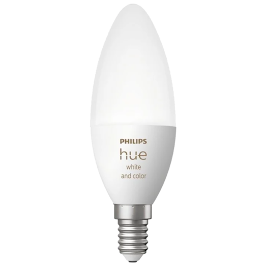 Philips Hue White and color ambiance pære E14 LED