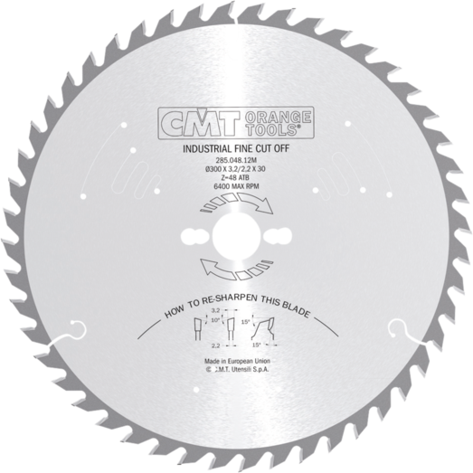 CMT savklinge 260x3,2x30 Z48W