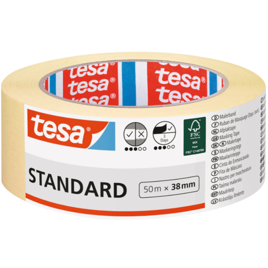 Tesa malertape standard 50m x 38mm