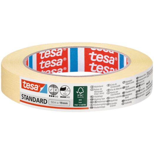 Tesa malertape standard 50m x 19mm