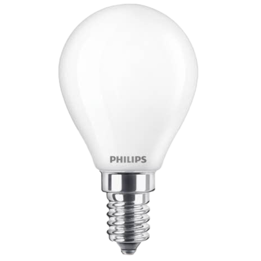 Philips Krone LED pære E14 40W 2 pack