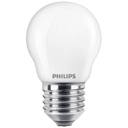 Philips Krone LED pære E27 40W 2 pack